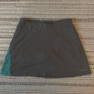Patagonia All Weather Skirt Womens Medium Gray Brief Lined Outdoors
